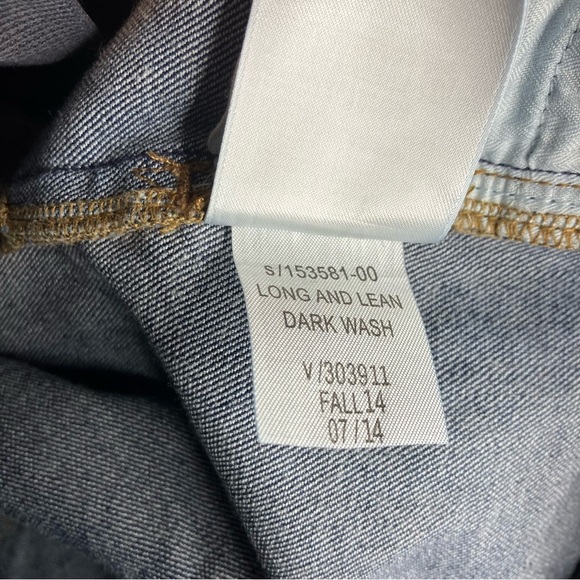 Gap Long & lean trouser jeans size 35R - Picture 7 of 7